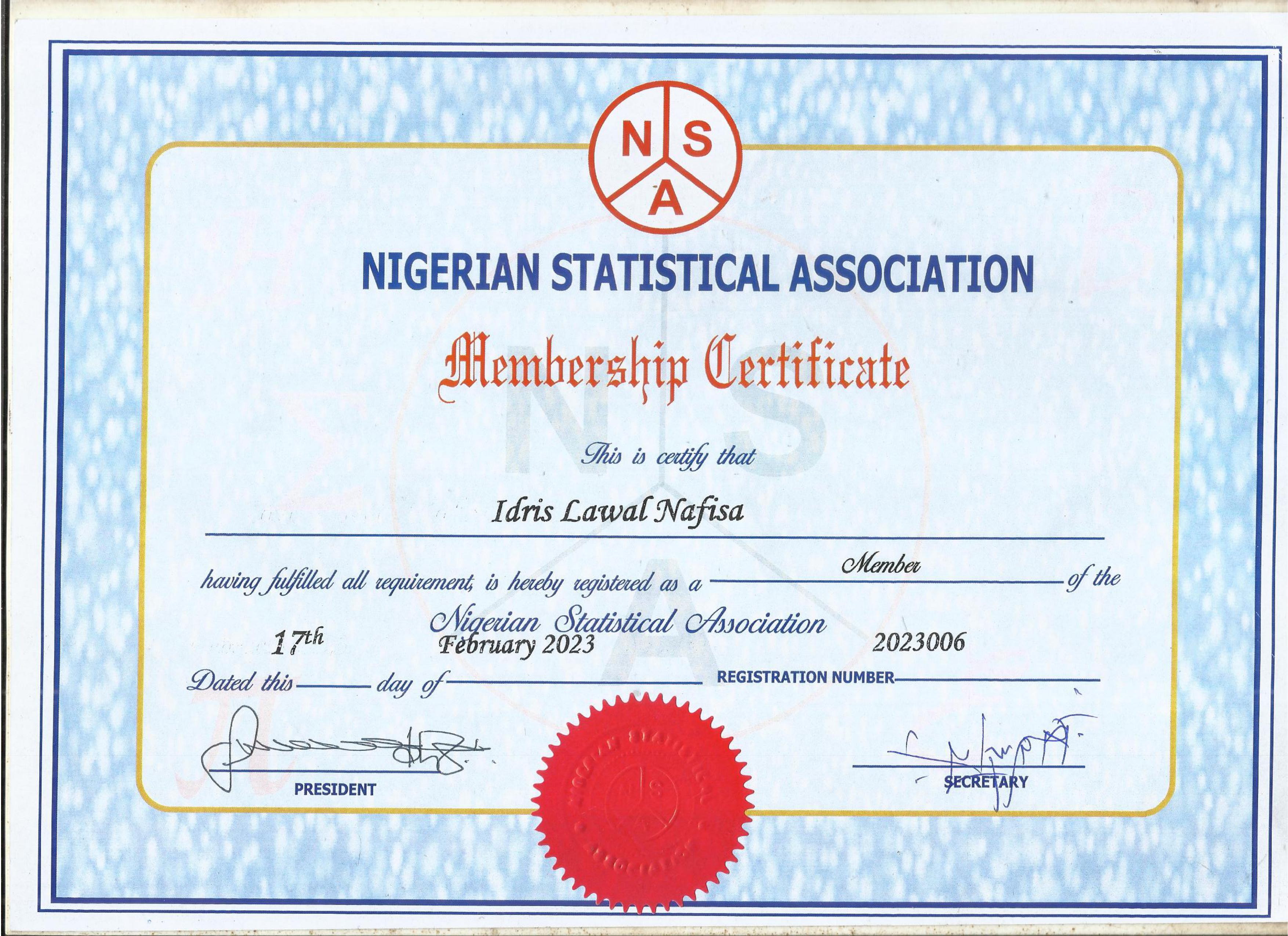 NSA Professional Membership